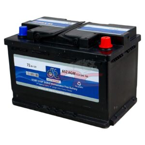 * 652 BATTERY 72AMP