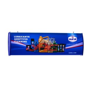 - EUROL WALL DISPLAY WITH LIGHTBOX